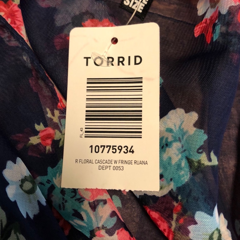 Torrid kimono OSFA